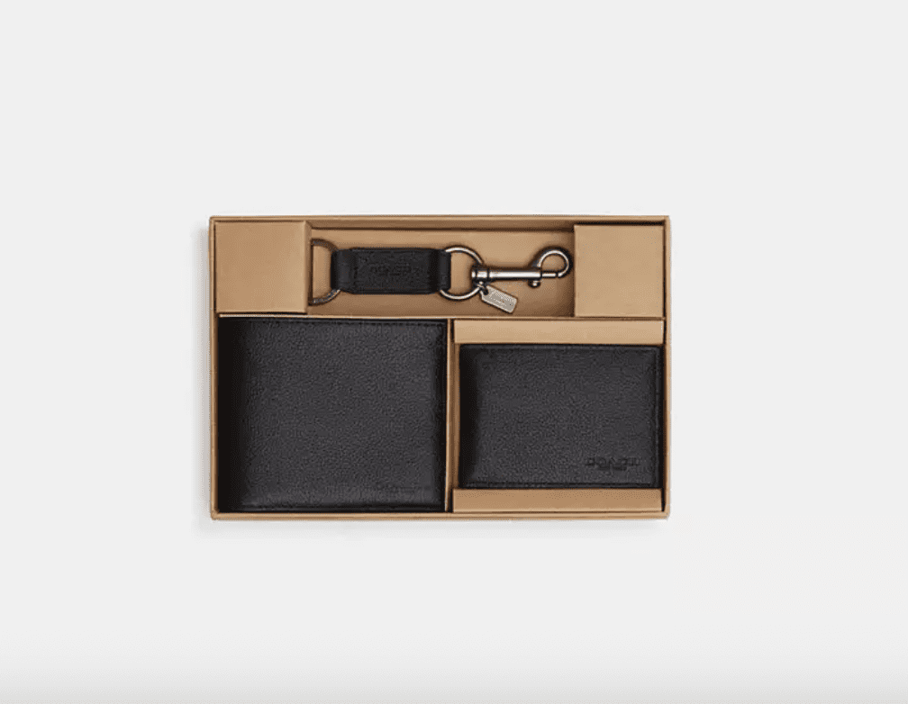 Coach Soft Leather Trifold Origami Coin Wallet - Walmart.com