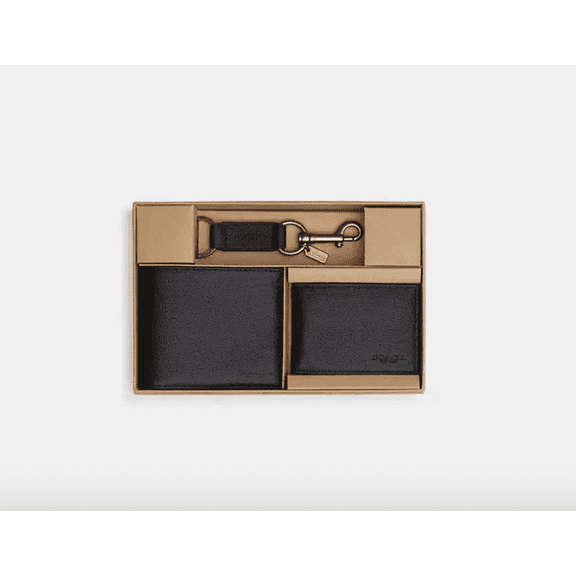 Coach Boxed 3 In 1 Wallet Gift Set