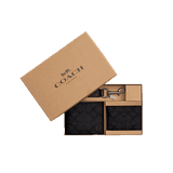 Coach Boxed Wallet 3-IN-1 Gift Set In Signature Canvas - Walmart.com