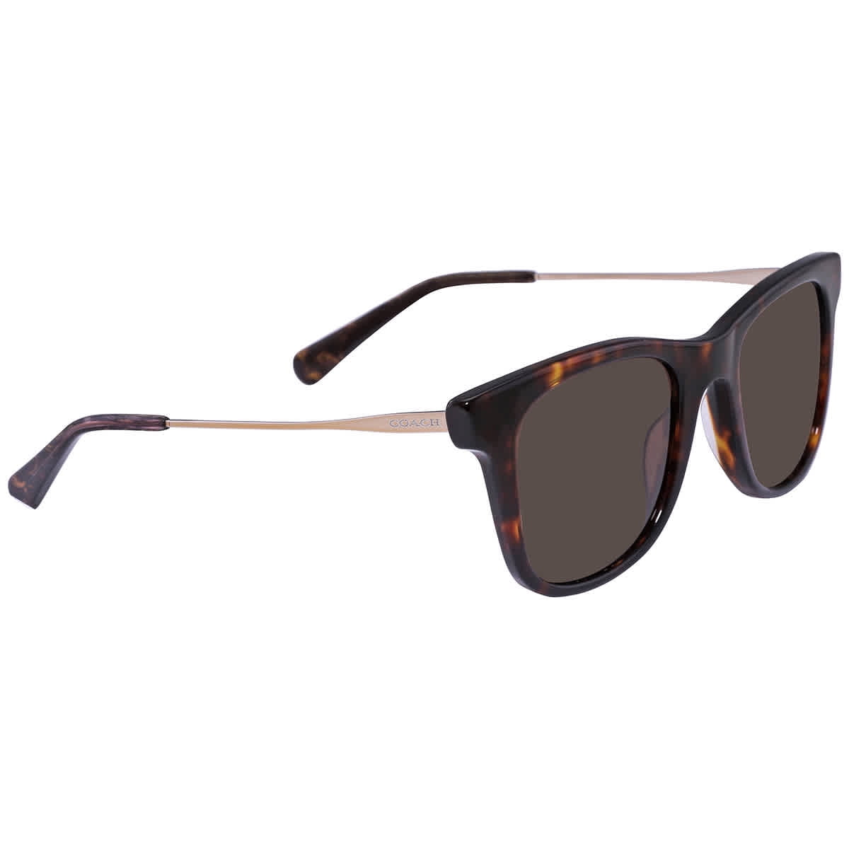 Coach Brown Square Ladies Sunglasses HC8290 503173 50  display picture 3