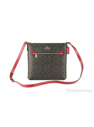 Hero Shoulder Bag In Signature Canvas With Heart Print - Coach