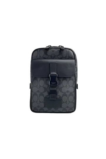 ✨新品未使用✨コーチ　チャールズスリムバックパック　スポーツカーフ　ブルー系 コーチ COACH バッグ （ブルー） -waja bazar - 海外