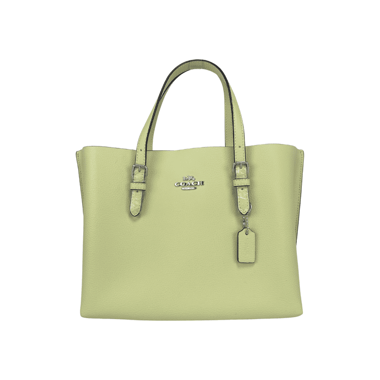 Lime green coach purse hotsell