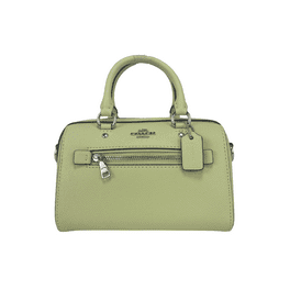 Coach Rowan Medium Cornflower Chambray Canvas Satchel Crossbody Handbag Purse Bag Walmart