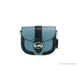 thumbnail image 1 of Coach (CD323) Snake Embossed Pebbled Leather Georgie Saddle Bag Crossbody Handbag (Indigo Multi), 1 of 3