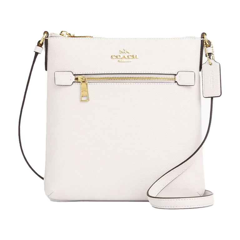 COACH ミニバッグ Coach Rowan Mini Crossbody Handbag, Coated Canvas, Chalk