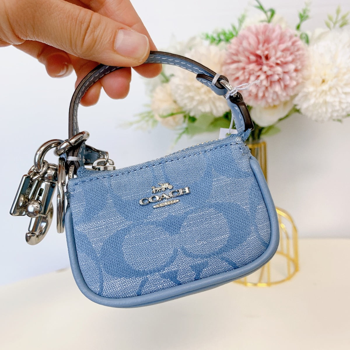 COACH® | Town Bucket Bag With Mystical Floral Print
