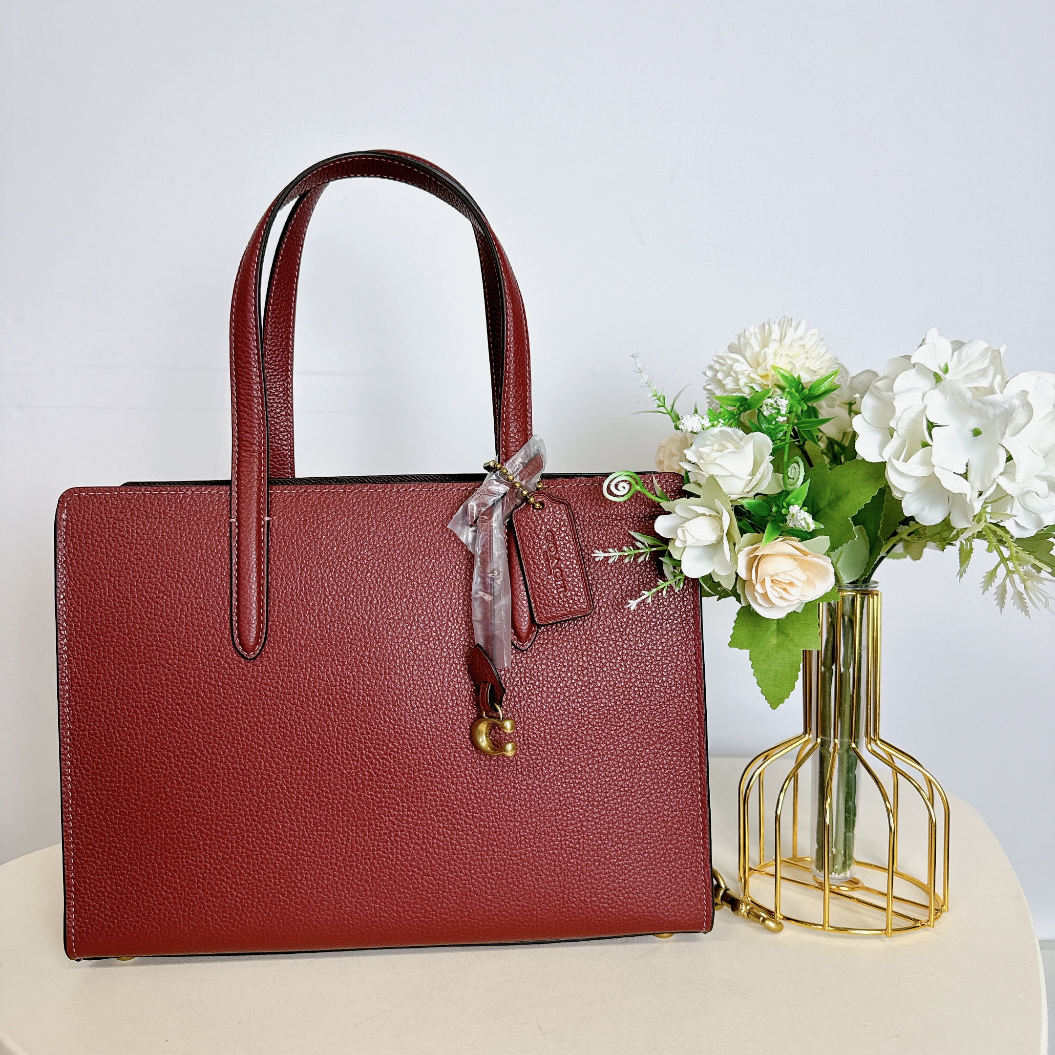 Coach CJ806 Carter Carryall 28 IN WINE Walmart Business Supplies