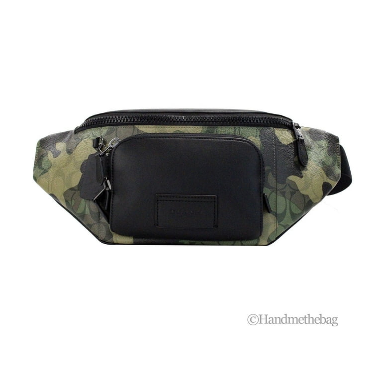 Coach camo belt bag cheap