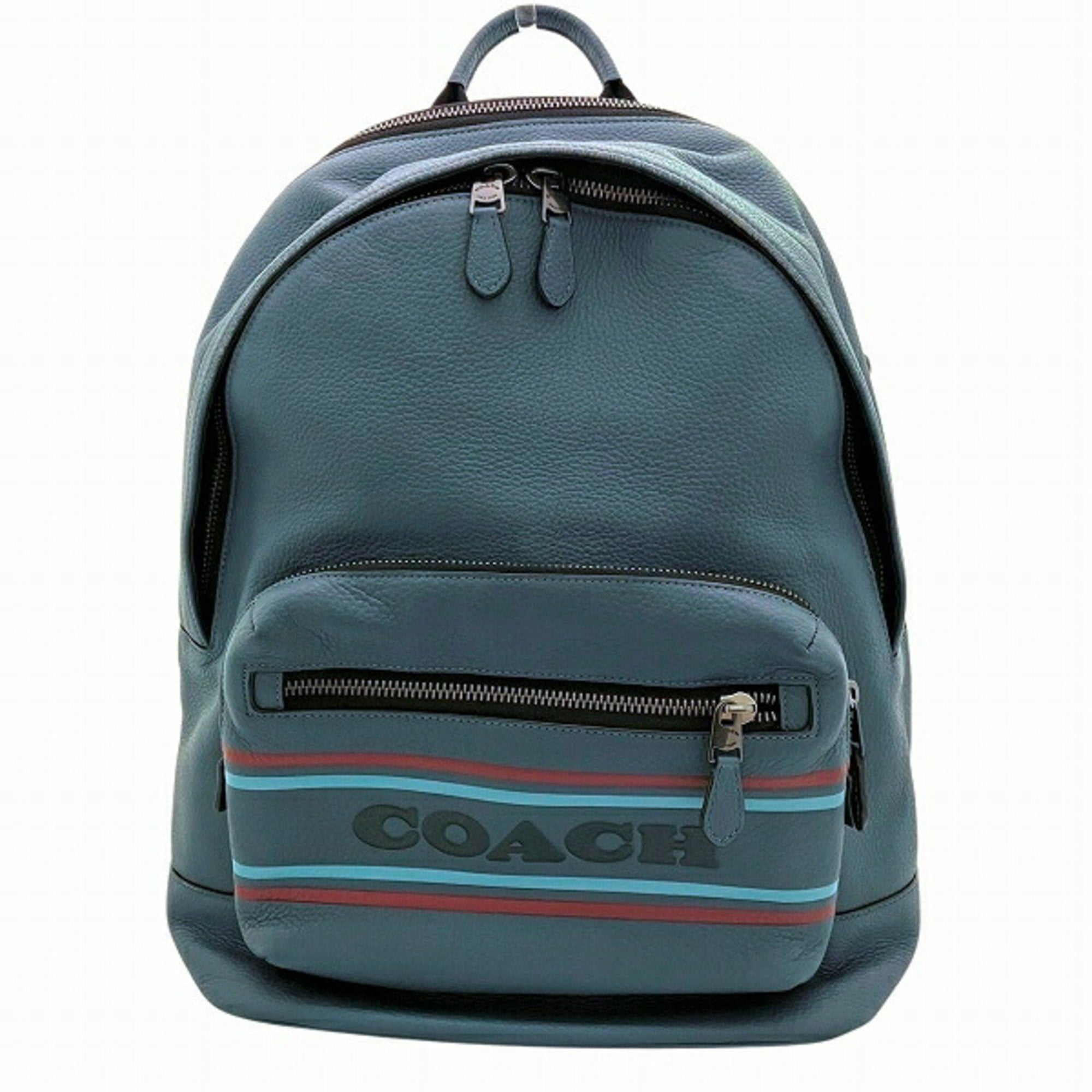 Marc Jacobs Canvas Backpack, Slate Green, Adjustable, Double