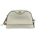 thumbnail image 1 of Pre-Owned Coach COACH shoulder bag leather ivory ladies n1077 (Good), 1 of 5