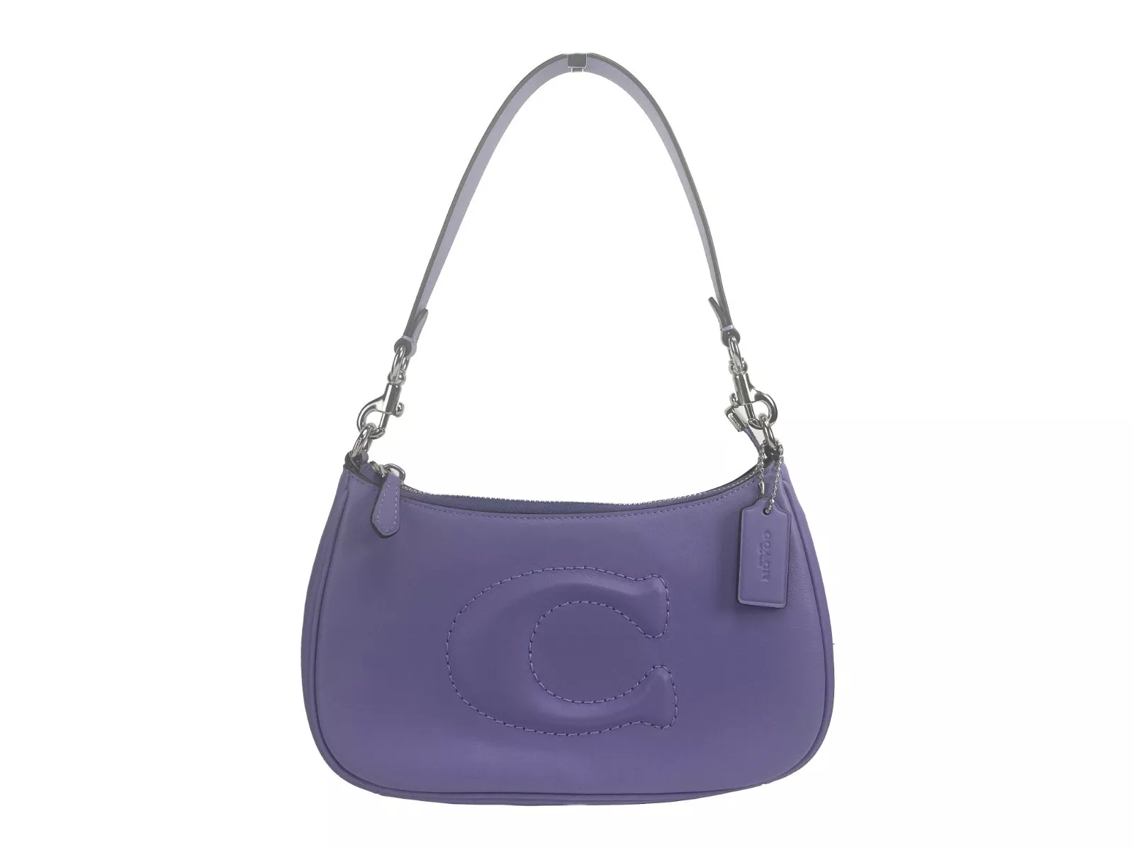 Purple coach unidose purse