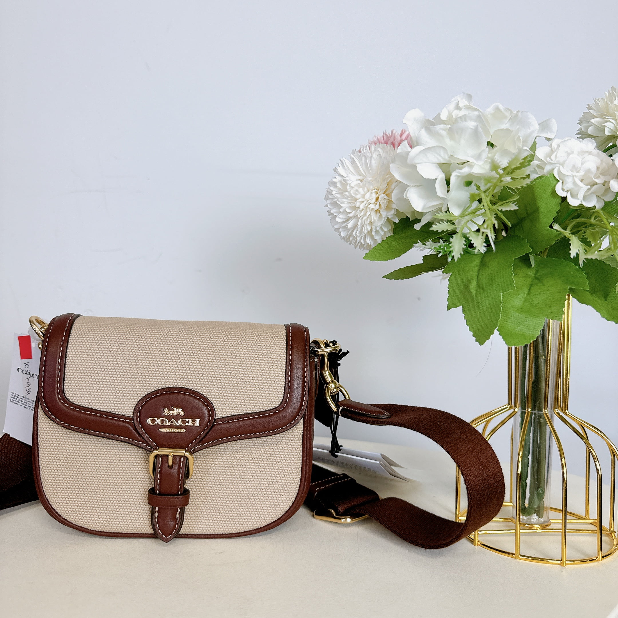 Coach CR257 Canvas Logo Outlet Shoulder Bags IN Costa Rica Ubuy