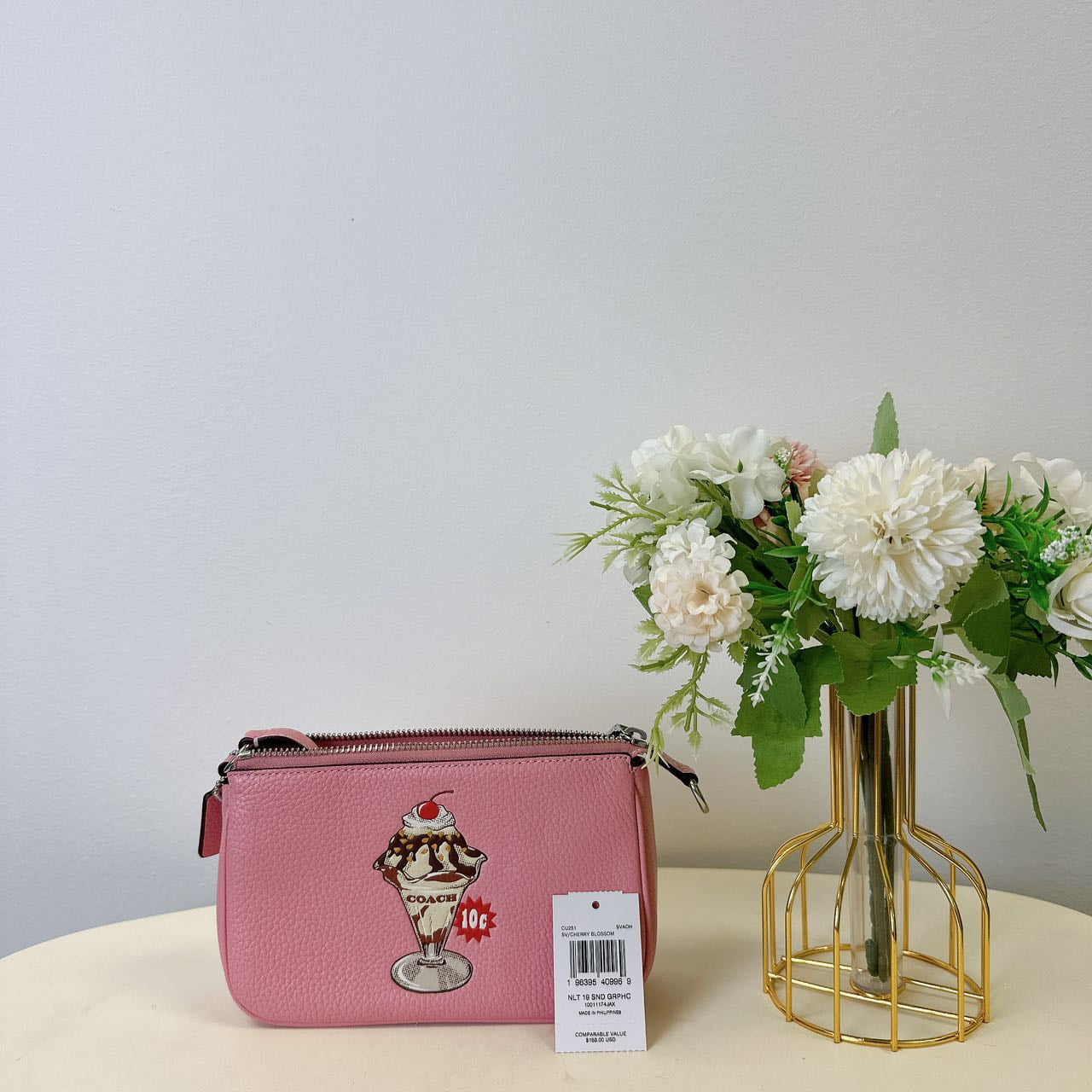 Coach cherry blossom bag sale