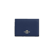 Coach Card Holder Wallet In Signature Canvas
