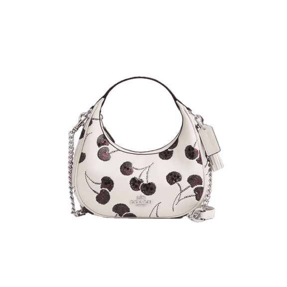 Coach Carmen Mini Crossbody Bag With Cherry Print