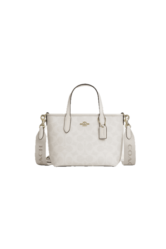 City Mini Tote In Signature Canvas