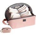 thumbnail image 1 of Coach & Couch Inc Underwear Organizer Travel Bag Multifunctional Travel Pouch Storage Bag for Bras & Underwear, Pink, 1 of 6