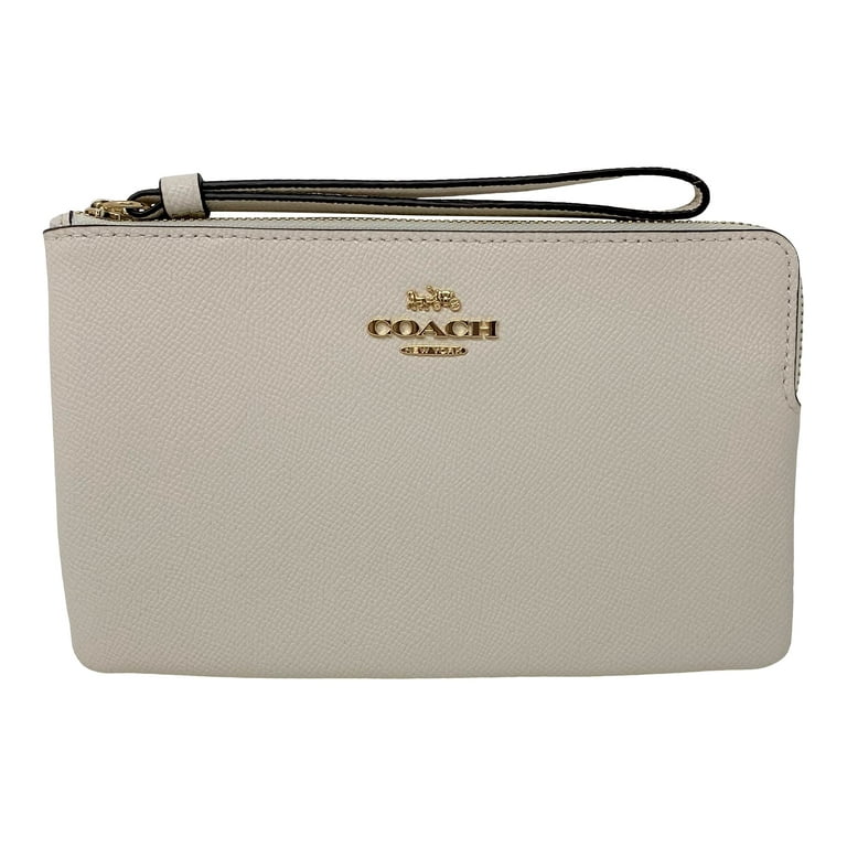 Coach wristlet white sale