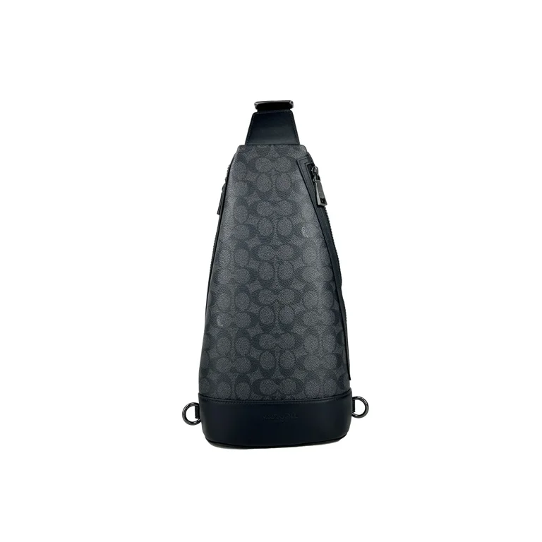 COACH ドミニクスリングパック Coach Dominic Sling Pack in Signature Canvas – Stylish Crossbody