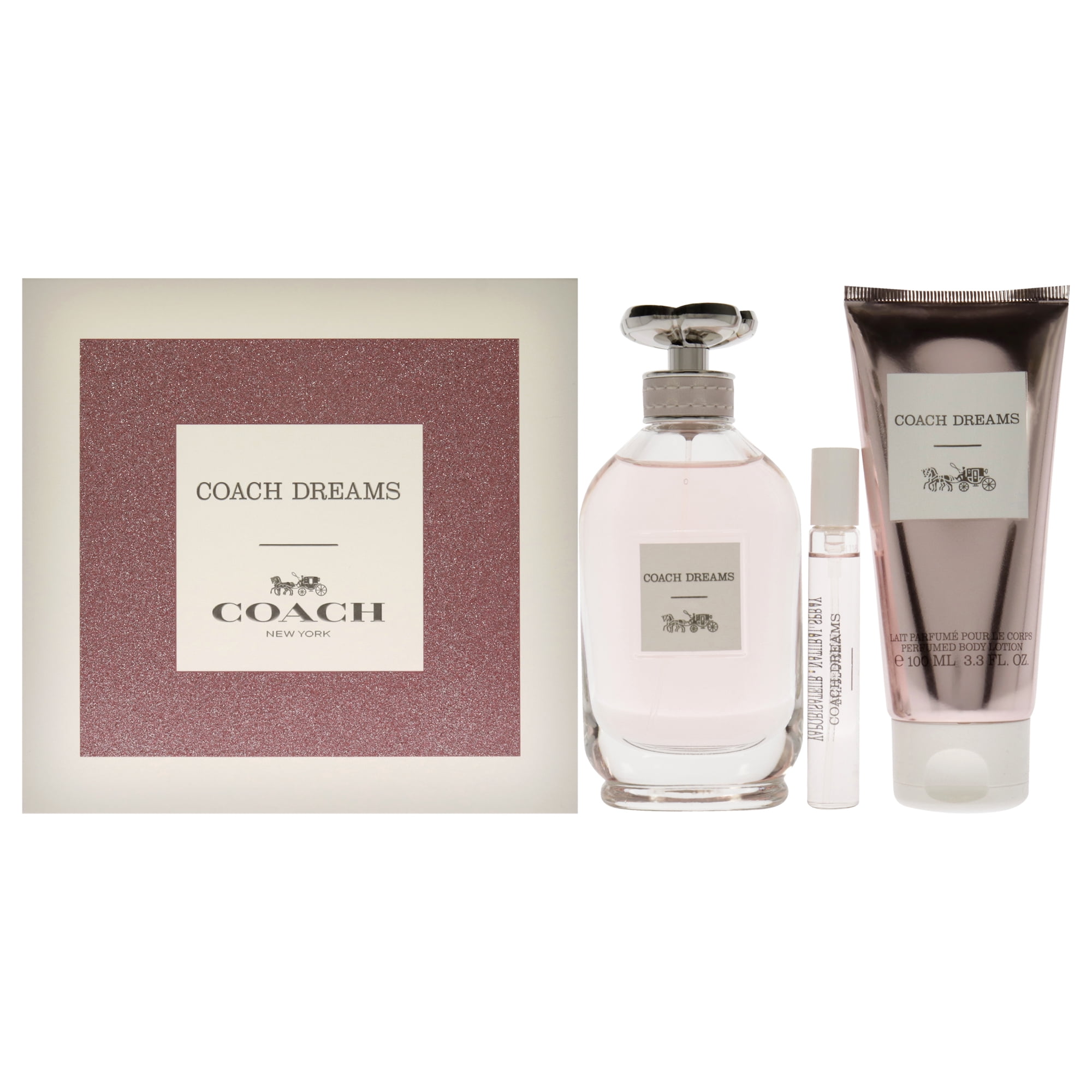 Coach Dreams Perfume Gift Set for Women, 3 Pieces