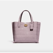 Coach Embossed Croc Willow Mollie Tote 24