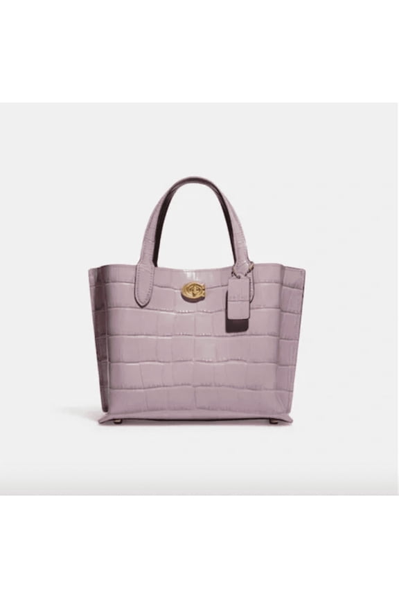 Embossed Croc Willow Mollie Tote 24