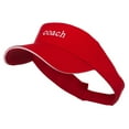 thumbnail image 1 of Coach Embroidered Athletic Mesh Visor - Red OSFM, 1 of 5
