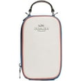 thumbnail image 1 of Coach Eva Phone Crossbody In Signature Canvas (SV/Chalk/Racer Blue Multi), 1 of 5