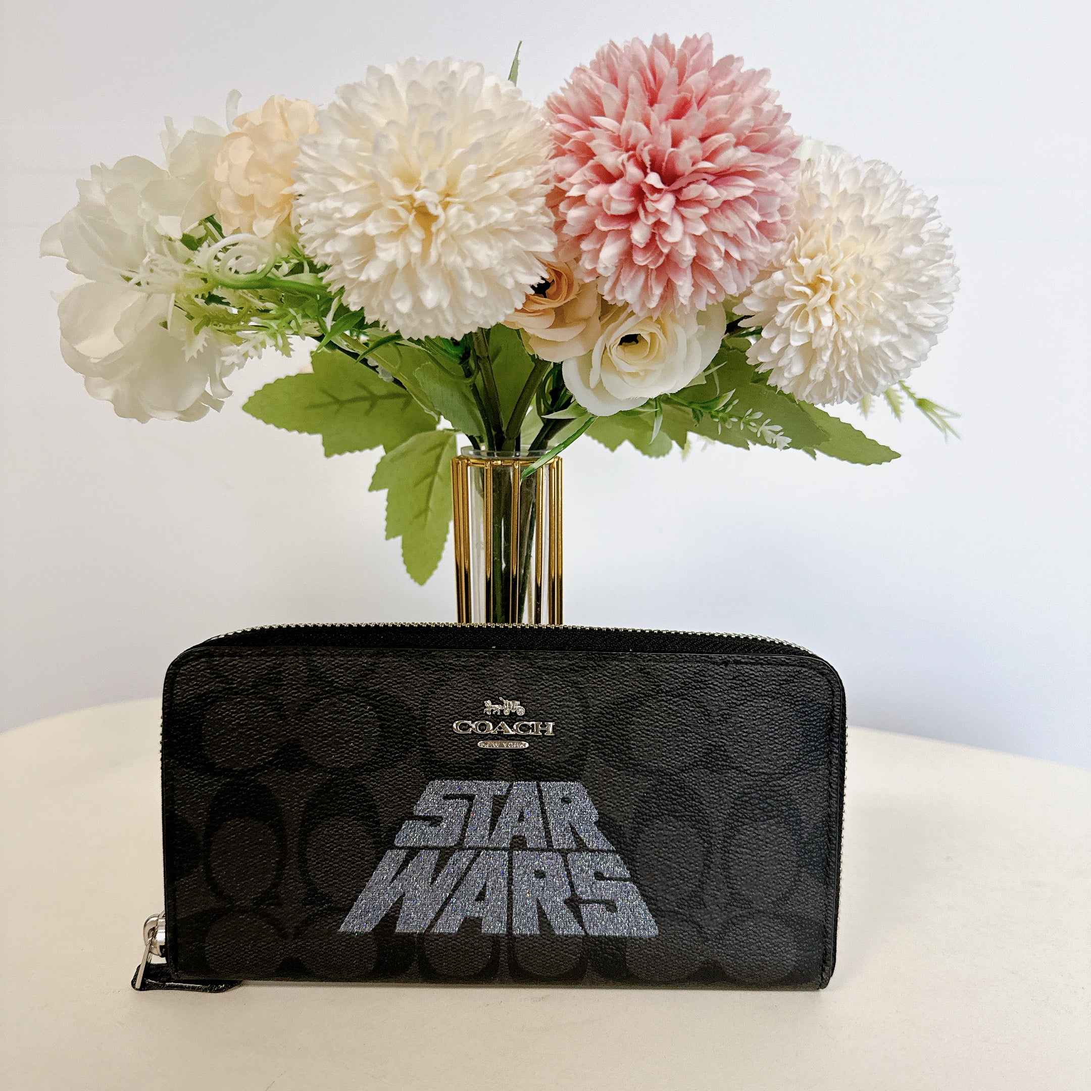 Coach star wallet hotsell