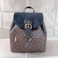 thumbnail image 1 of Coach Female Kleo Backpack, Brown Black, 1 of 5