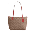 thumbnail image 1 of Coach Fiona Zip Tote Bag In Signature Canvas, 1 of 6