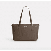 Gallery Tote Bag In Dark Stone