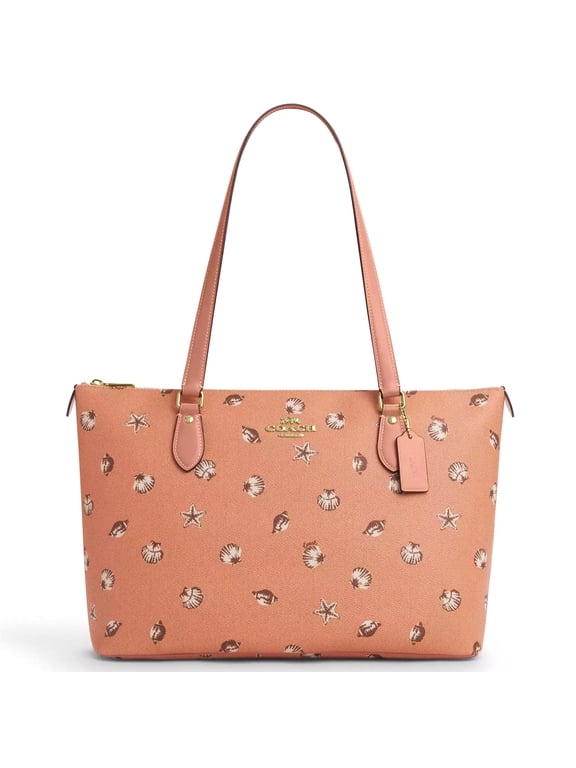 Gallery Tote Bag With Shell Print