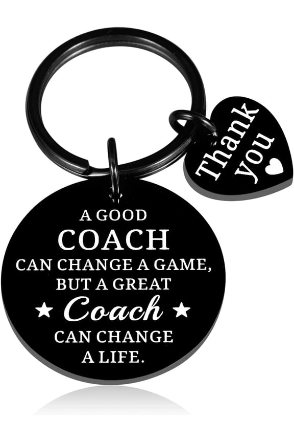 Coach Gifts for Football Soccer Coaches, Keychain Appreciation Gifts, Coach Gifts for Volleyball Baseball Softball Basketball Women Men, Coach Gifts from Team, Retirement Birthday Gifts