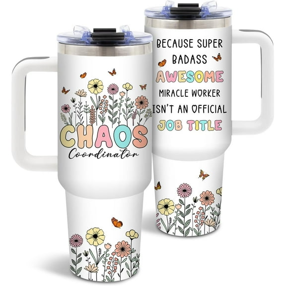 Coach Gifts for Men Women, Coach Tumbler 40 Oz, Coach Appreciation Gifts for Soccer Softball Basketball Swim Football Baseball Gymnastics Dance, Coaches Gift for Birthday Christmas, 1PCS