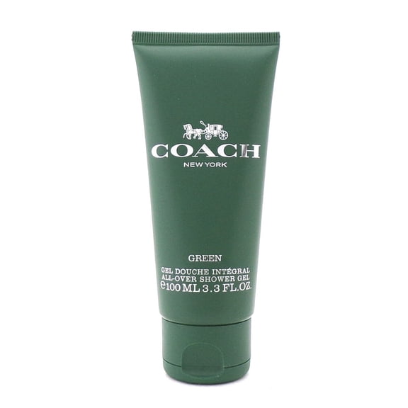 Coach Men's Green All Over Shower Gel 3.3 oz Bath & Body 3386460141314