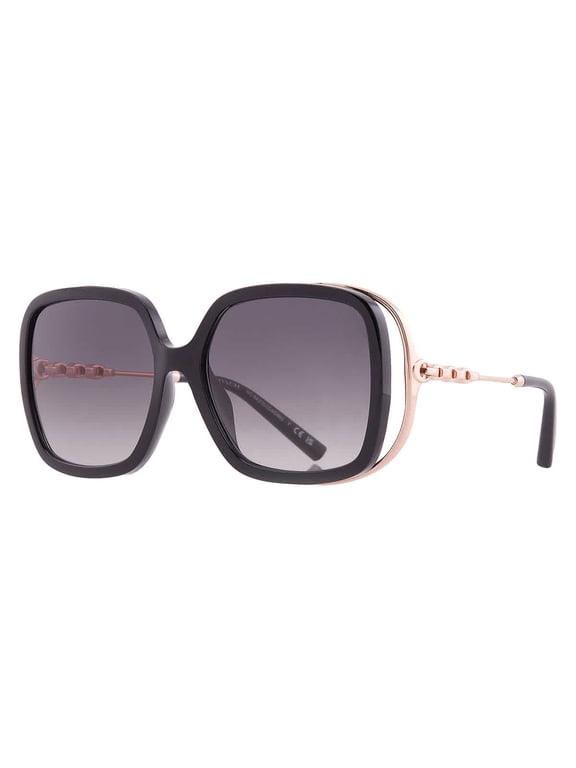 Grey Gradient Square Ladies Sunglasses HC8423U 50023C 56