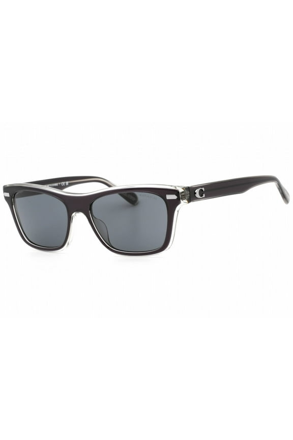 Grey Rectangular Men's Sunglasses HC8371U 574587 54
