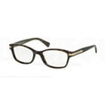 thumbnail image 1 of Coach HC 6065 Plastic Womens Rectangle Eyeglasses Dark Tortoise 51mm Adult, 1 of 5