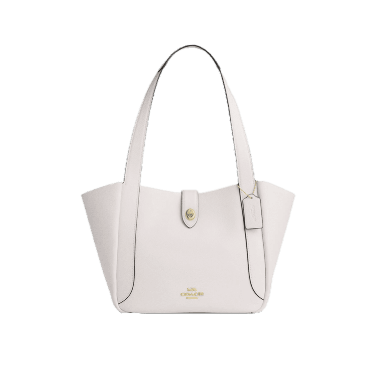 Coach Hadley Turnlock Tote In Chalk - Walmart.com