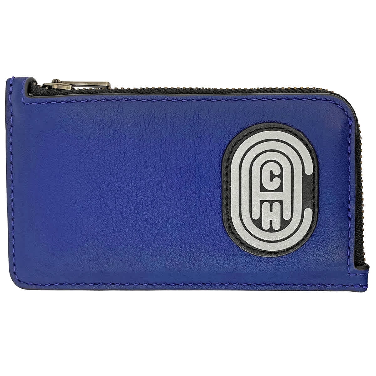 COACH OUTLET®  Zip Card Case In Blocked Signature Canvas