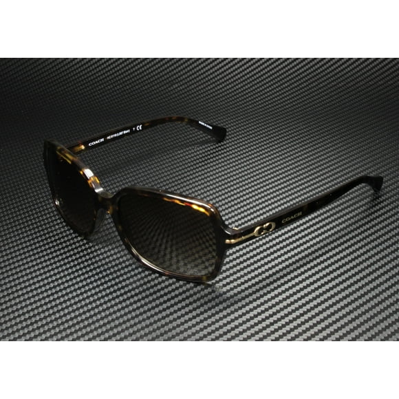 Coach L087 Blair Plastic Womens Rectangle Sunglasses Tortoise 56mm Adult