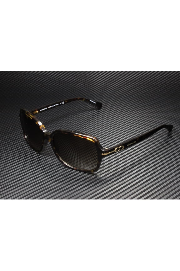 L087 Blair Plastic Womens Rectangle Sunglasses Tortoise 56mm Adult