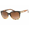 thumbnail image 1 of Coach L109 Plastic Womens Cat-Eye Polarized Sunglasses Black Tortoise / Tortoise 57mm Adult, 1 of 2