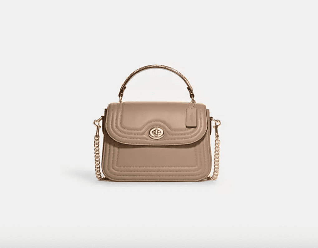Quilted Coach Bag Quilted Coach Bag