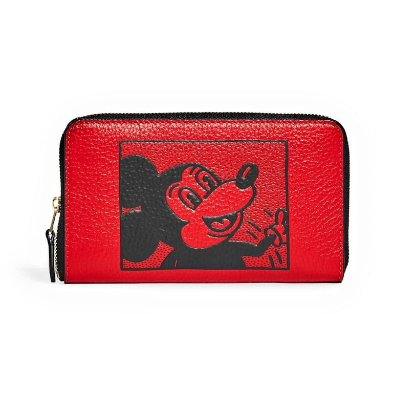 Coach medium zip around wallet in signature canvas new arrivals