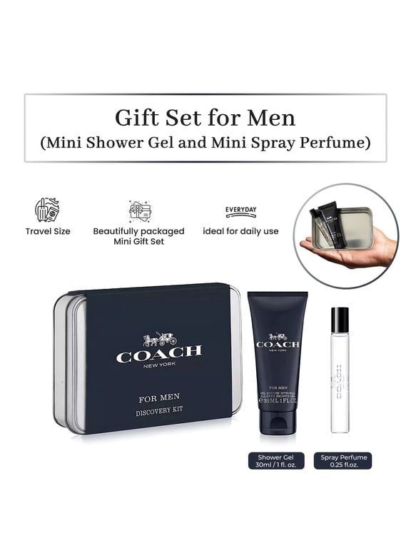 Men New York EDP Mini Travel Spray Gift Set for Men