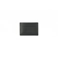 thumbnail image 1 of Coach Men's Money Clip Card Case Calf Leather Wallet, F75459 (Black), 1 of 7