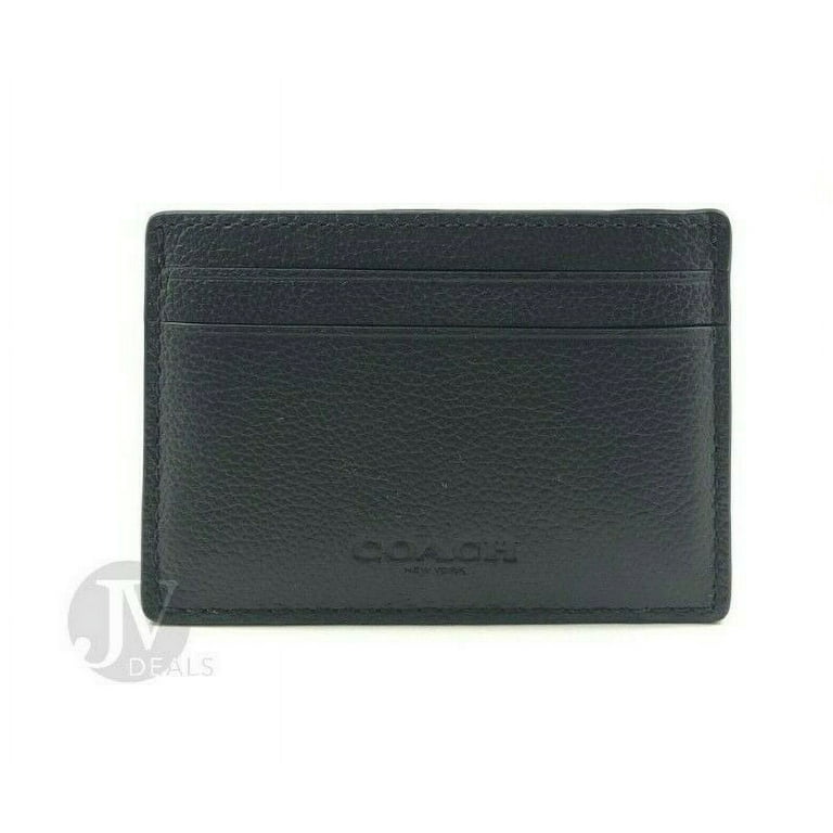 Coach Men's Money Clip Card Case